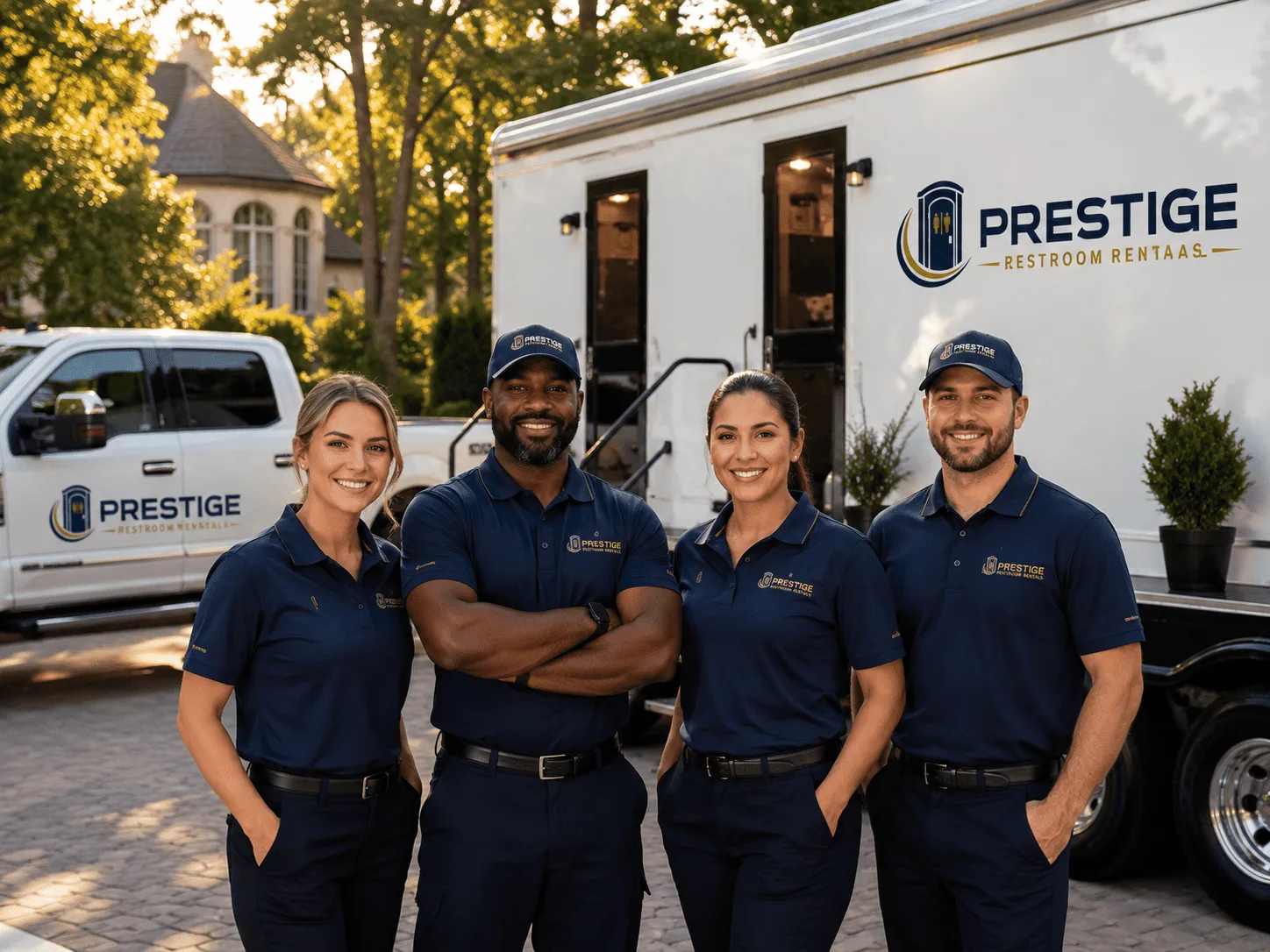 Trusted Luxury Portable Restrooms company in Springlake, TX